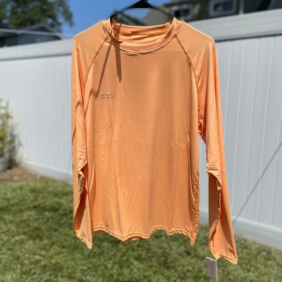 NEW Mens Layer One L/S 50+ UPF Sun Protection Rashguard T Shirt Moisture Wicking - Picture 3 of 16